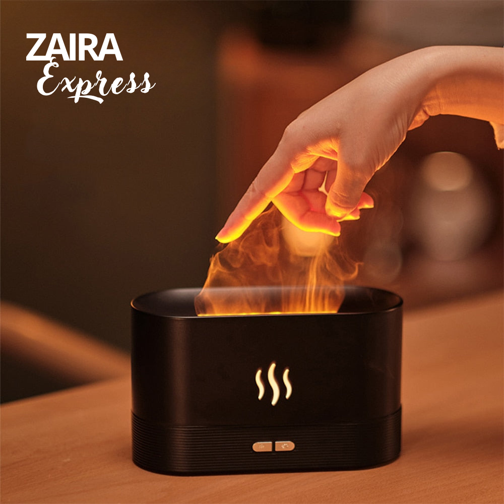 Umidificador e Aromatizador Exfinity - Efeito Chamas - Até 7 cores