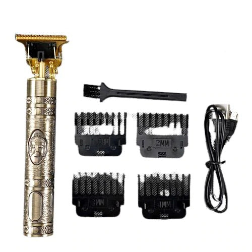 Máquina de Cortar Cabelo e Barba Profissional Recarregável Sem Fio - Buddy™