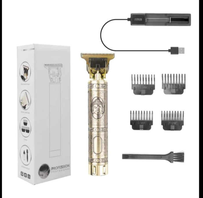 Máquina de Cortar Cabelo e Barba Profissional Recarregável Sem Fio - Buddy™