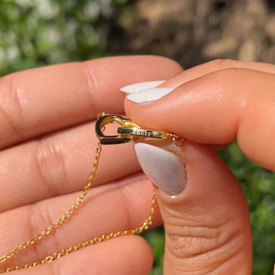 Colar Dois Corações Personalizado + Caixa Rotativa com Rosa Eterna