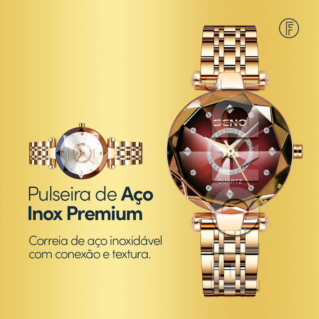 Relógio Seno Diamond Estelar™