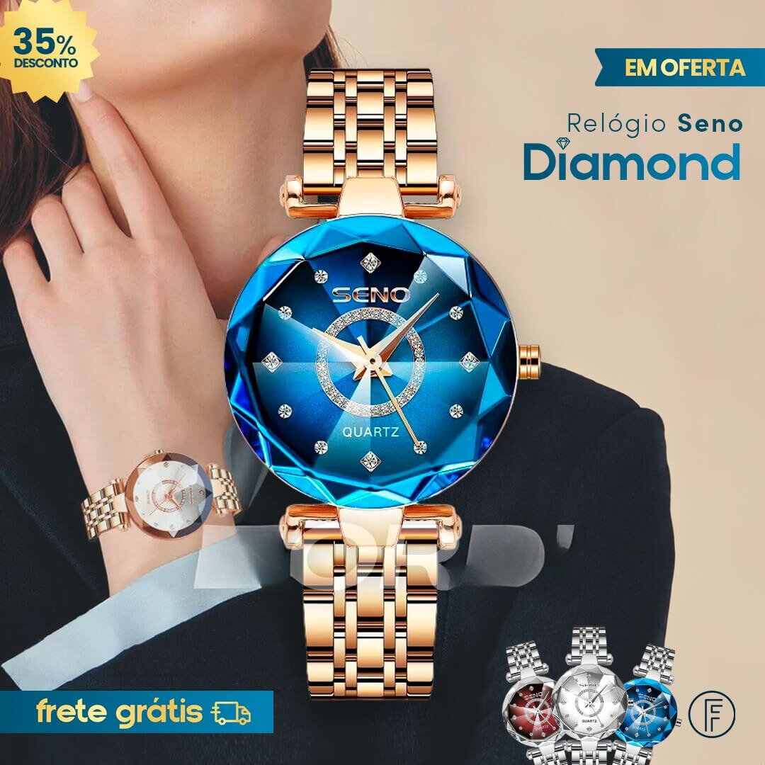 Relógio Seno Diamond Estelar™