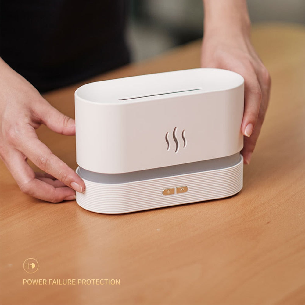 Umidificador e Aromatizador Exfinity - Efeito Chamas - Até 7 cores