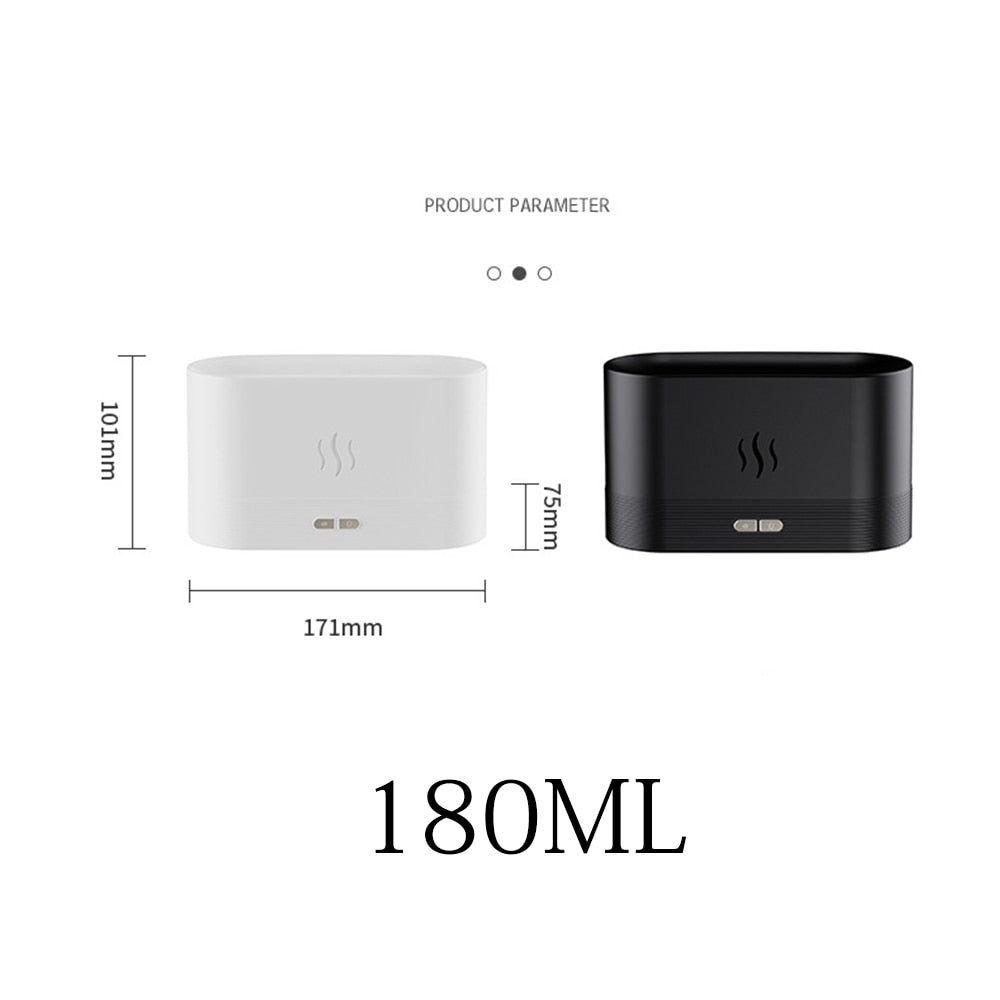 Umidificador e Aromatizador Exfinity - Efeito Chamas - Até 7 cores