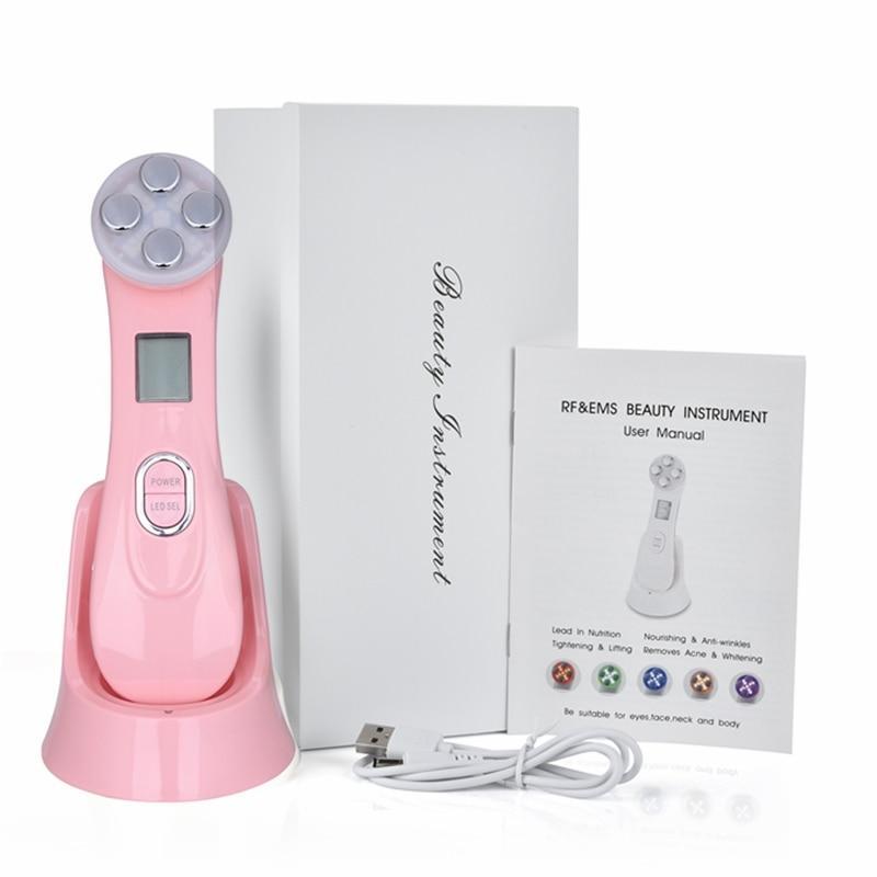 Aparelho Portátil Fototerapia LED Facial Anti - Rugas - New Again - Infinity Express